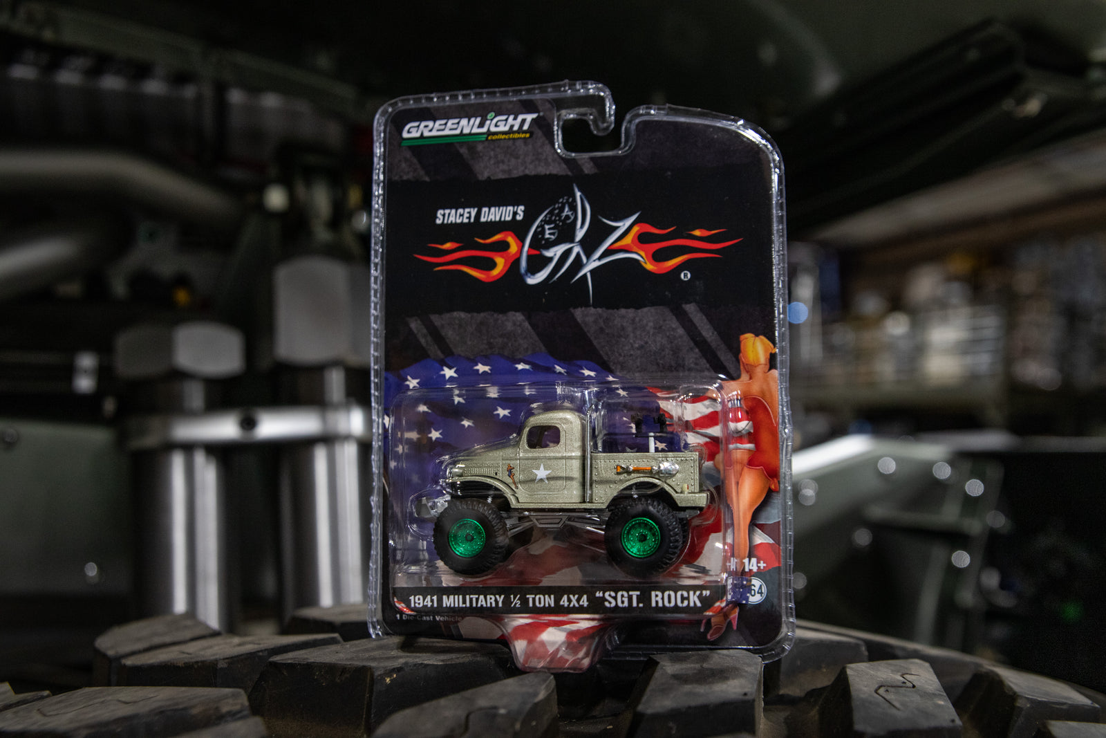 Sgt. Rock 1:64 Greenlight Die Cast "CHASE" Rare Edition