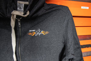 Gearz Zip-Up Hoodie - Front and Back Printed