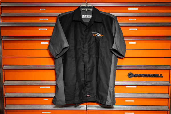 Gearz Red Kap Short Sleeve Work Shirt w/ Embroidered Logo - Stacey