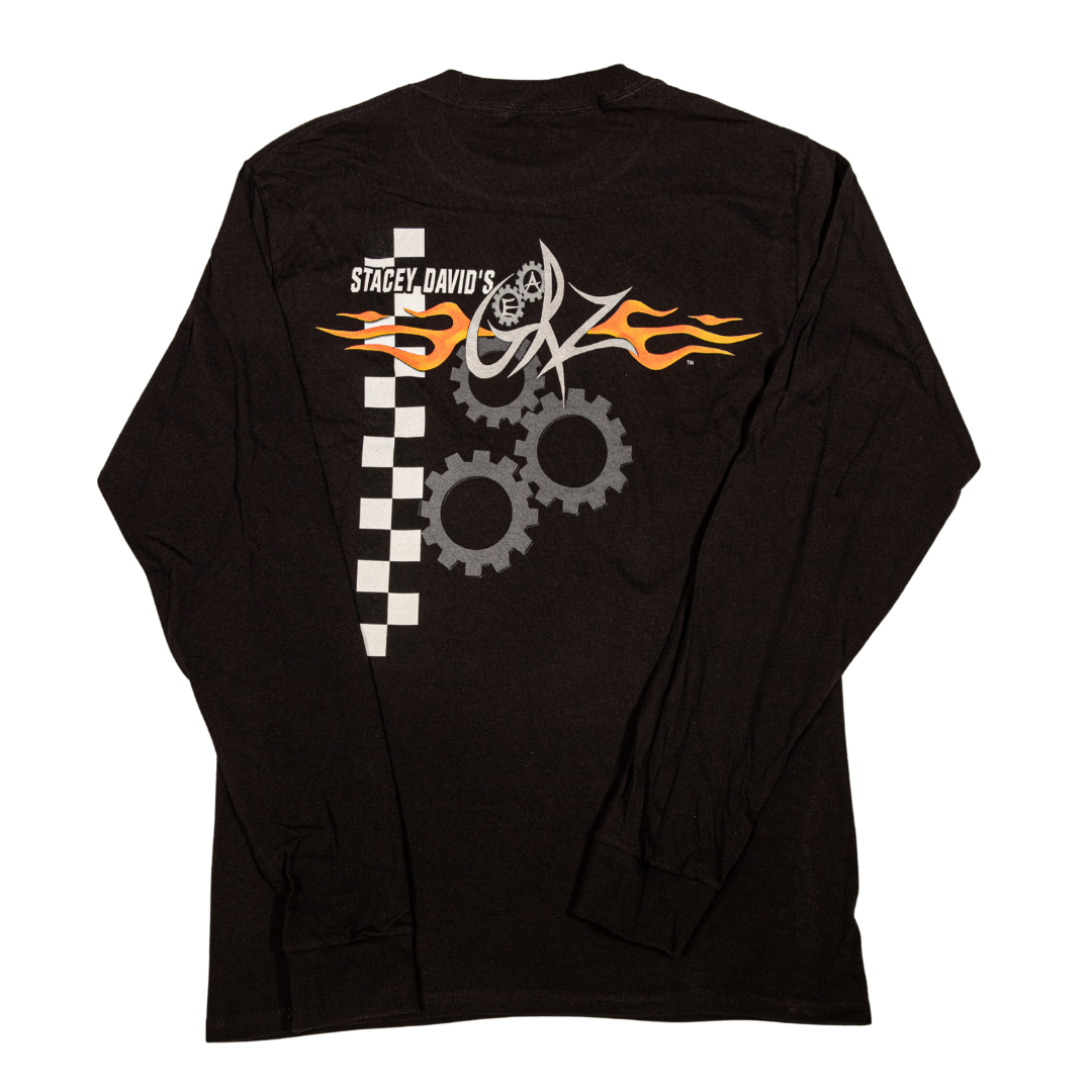 Gearz Black Long Sleeve T-Shirt