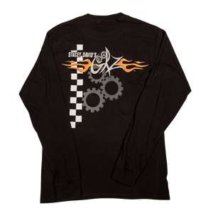 Gearz Black Long Sleeve T-Shirt