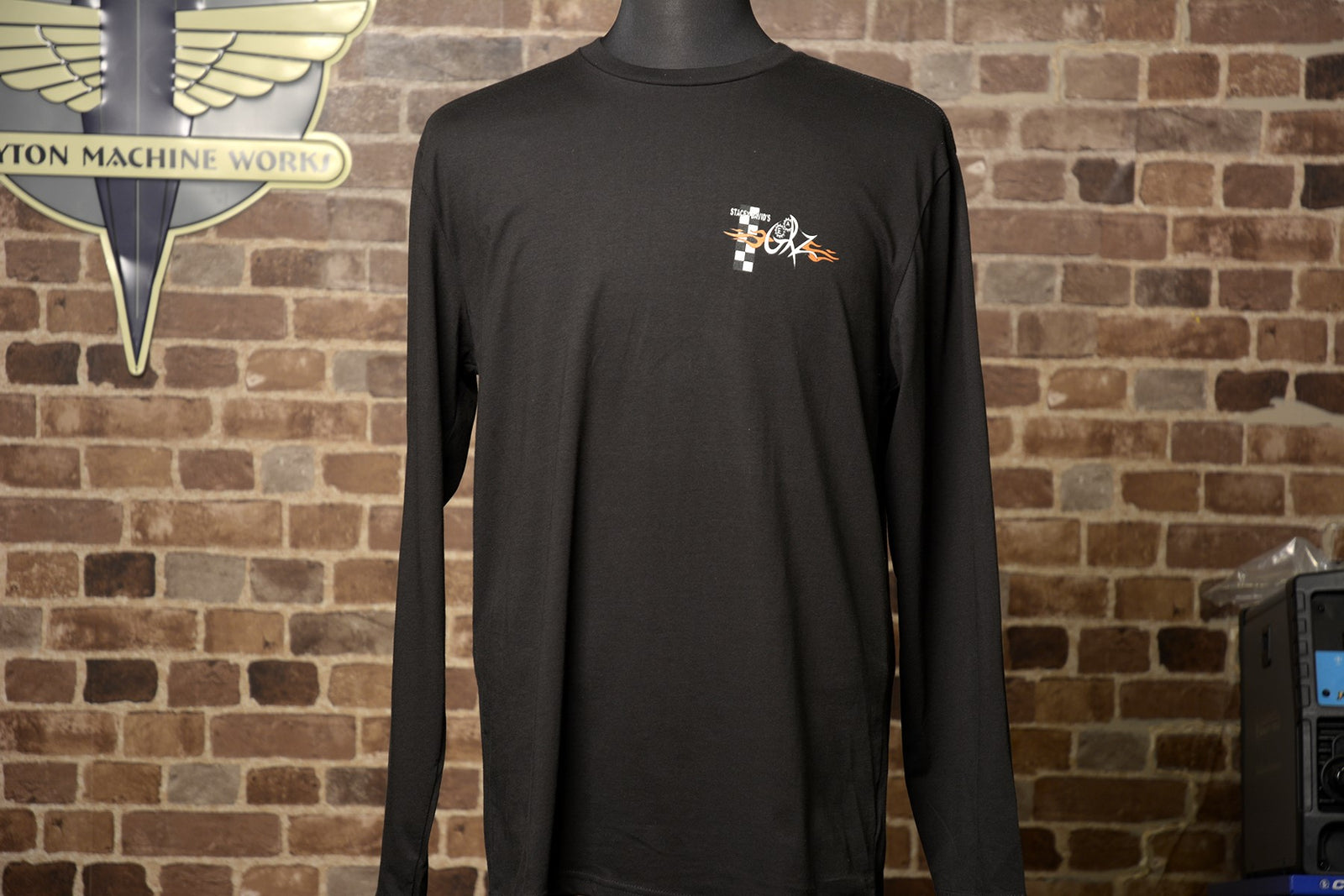 Gearz Black Long Sleeve T-Shirt