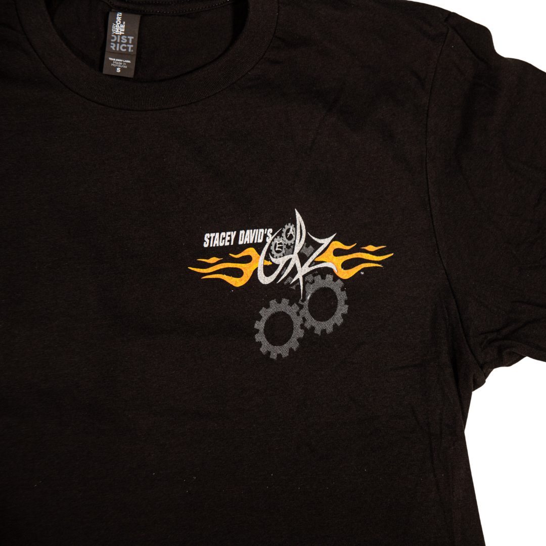 Gearz Black Short Sleeve T-Shirt