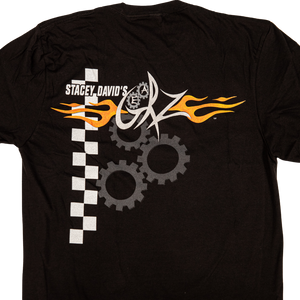 Gearz Black Short Sleeve T-Shirt