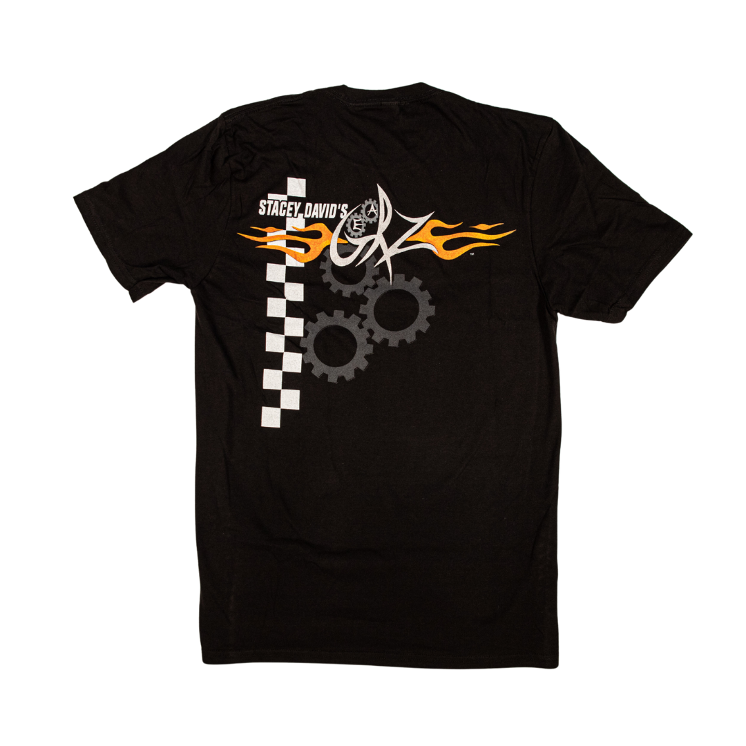 Gearz Black Short Sleeve T-Shirt