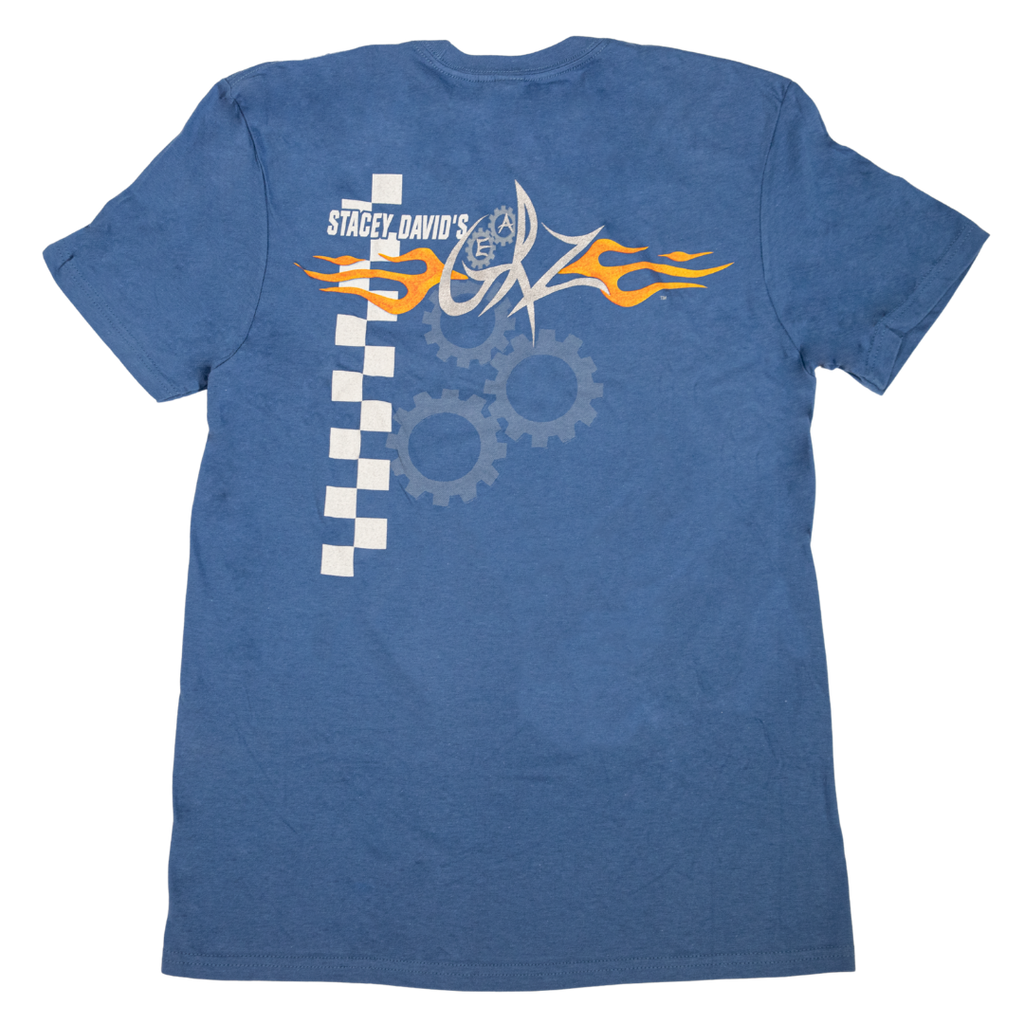 Gearz Blue Short Sleeve T-Shirt - Stacey David's Gearz