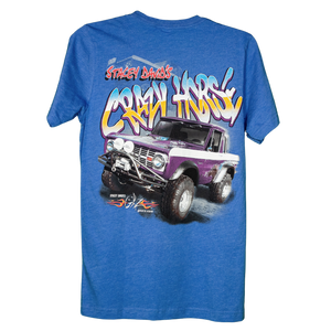 Crazy Horse Short Sleeve T-Shirt Full Color Graphic - Stacey Crazy Horse Short Sleeve T-Shirt Full Color Graphic - Stacey