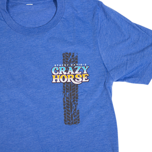 Crazy Horse Short Sleeve T-Shirt Full Color Graphic
