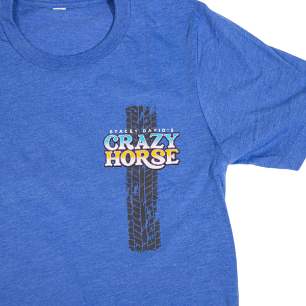 Crazy Horse Short Sleeve T-Shirt Full Color Graphic - Stacey