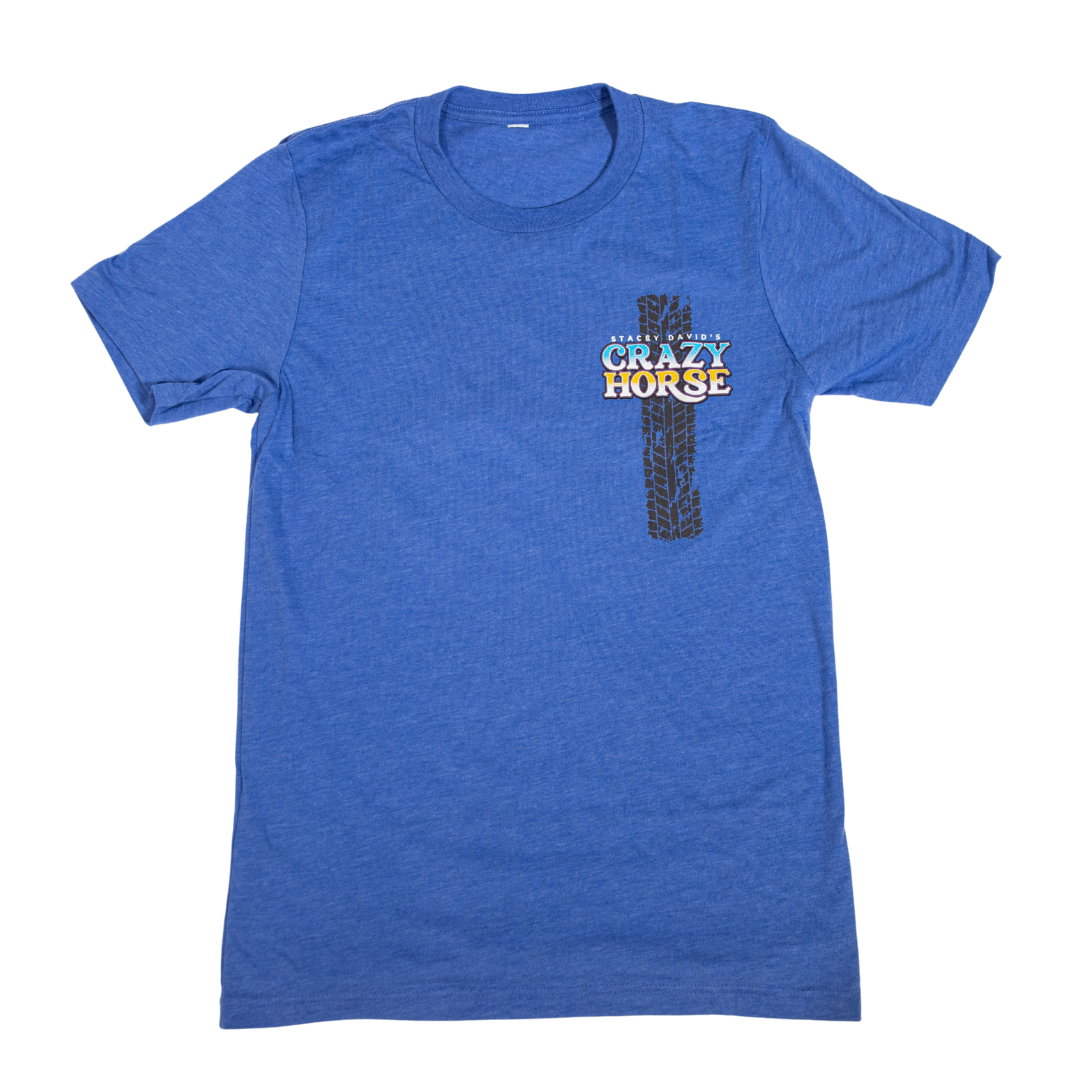Crazy Horse Short Sleeve T-Shirt Full Color Graphic - Stacey