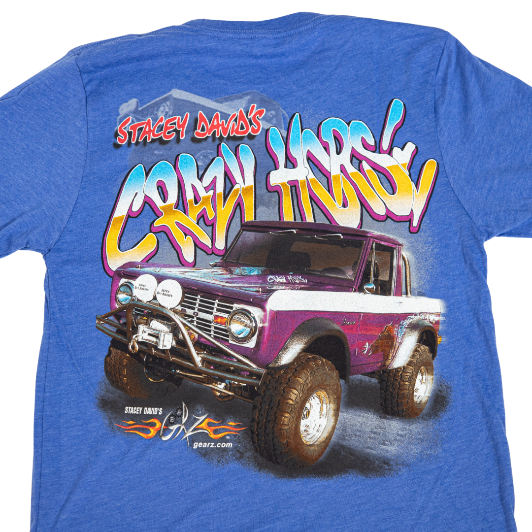 Crazy Horse Short Sleeve T-Shirt Full Color Graphic