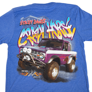 Crazy Horse Short Sleeve T-Shirt Full Color Graphic