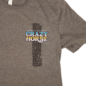 Crazy Horse Short Sleeve T-Shirt Full Color Graphic