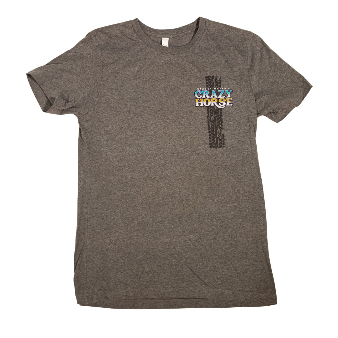 Crazy Horse Short Sleeve T-Shirt Full Color Graphic - Stacey