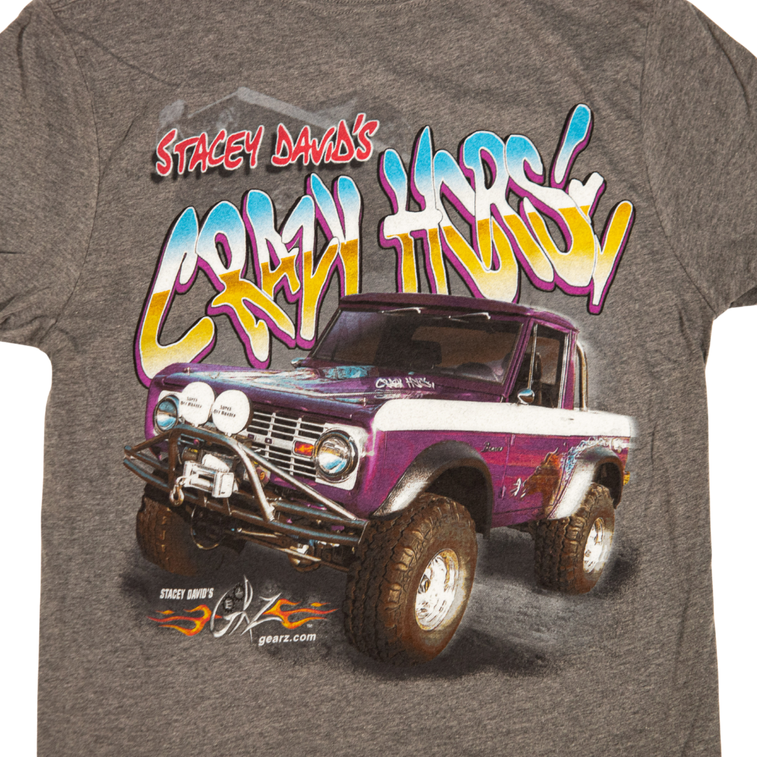 Crazy Horse Short Sleeve T-Shirt Full Color Graphic - Stacey Crazy Horse Short Sleeve T-Shirt Full Color Graphic - Stacey
