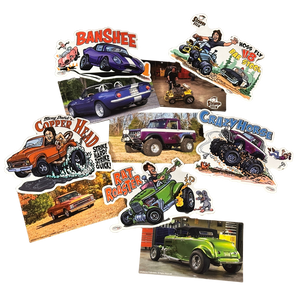 Gearz Toon Ups Sticker Pack