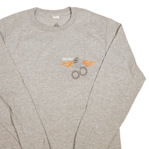 Gearz Gray Long Sleeve T-Shirt