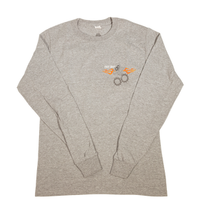 Gearz Gray Long Sleeve T-Shirt