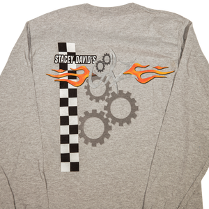 Gearz Gray Long Sleeve T-Shirt