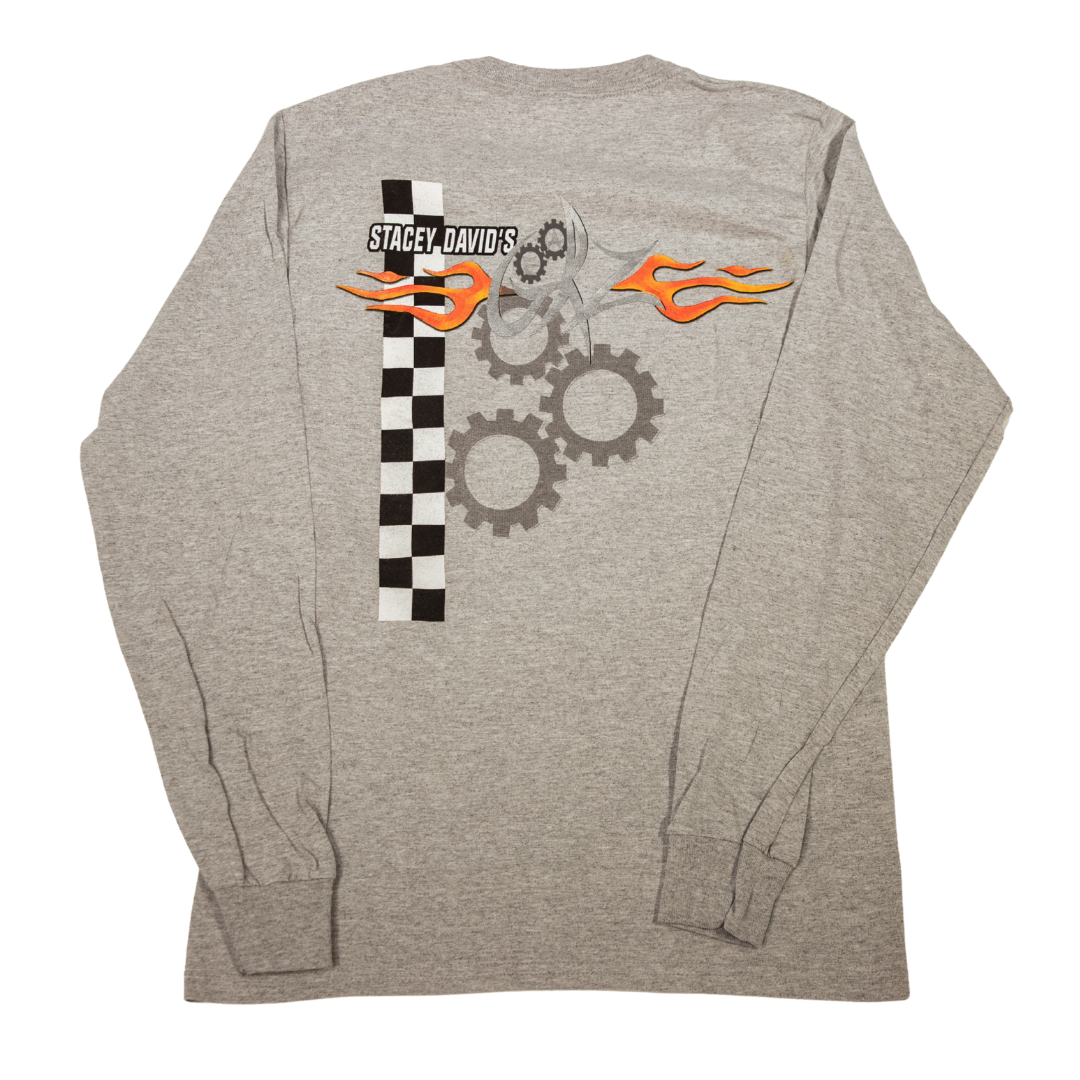 Gearz Gray Long Sleeve T-Shirt