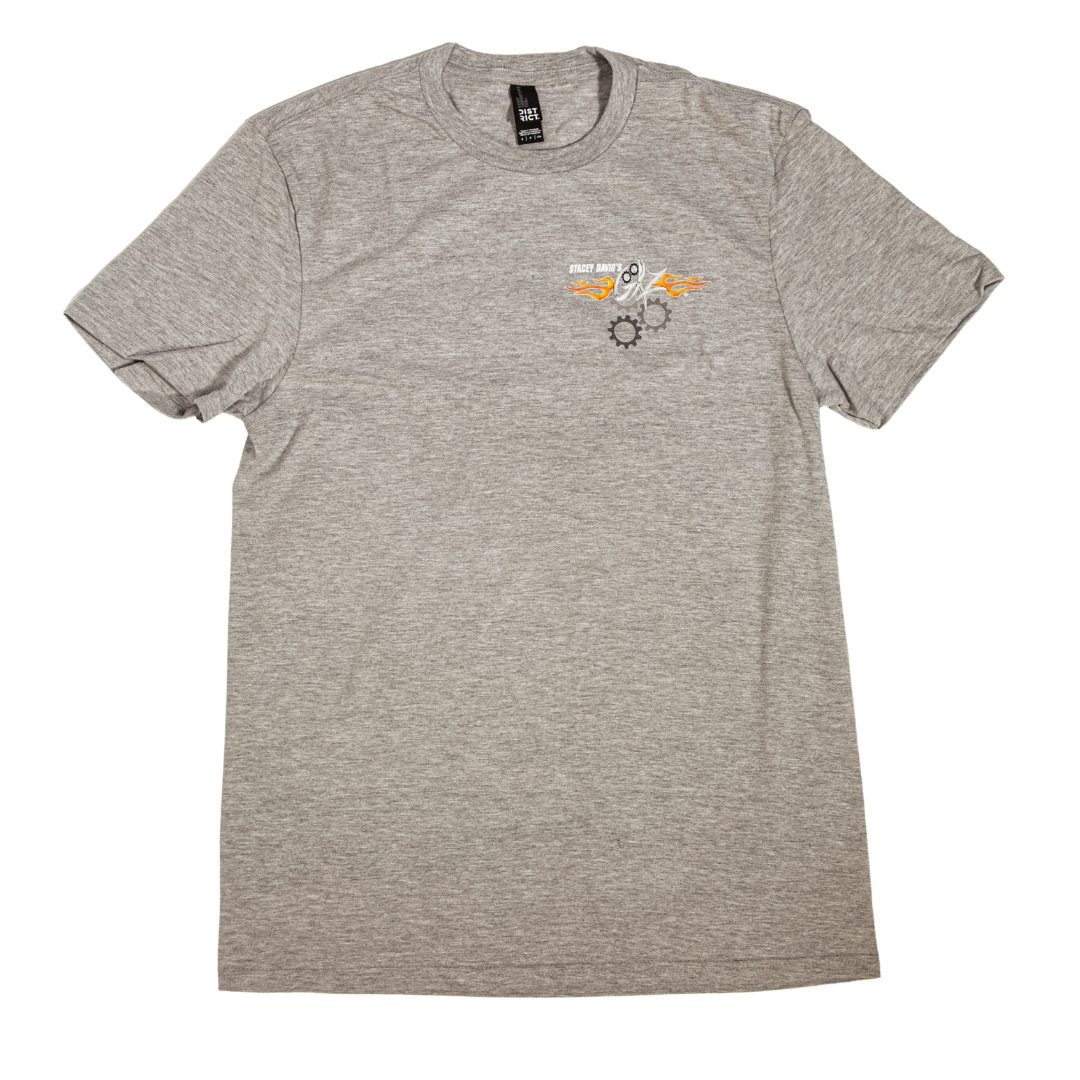 Gearz Gray Short Sleeve T-Shirt - Stacey David's Gearz