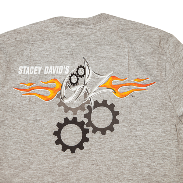 Gearz Gray Short Sleeve T-Shirt - Stacey David's Gearz