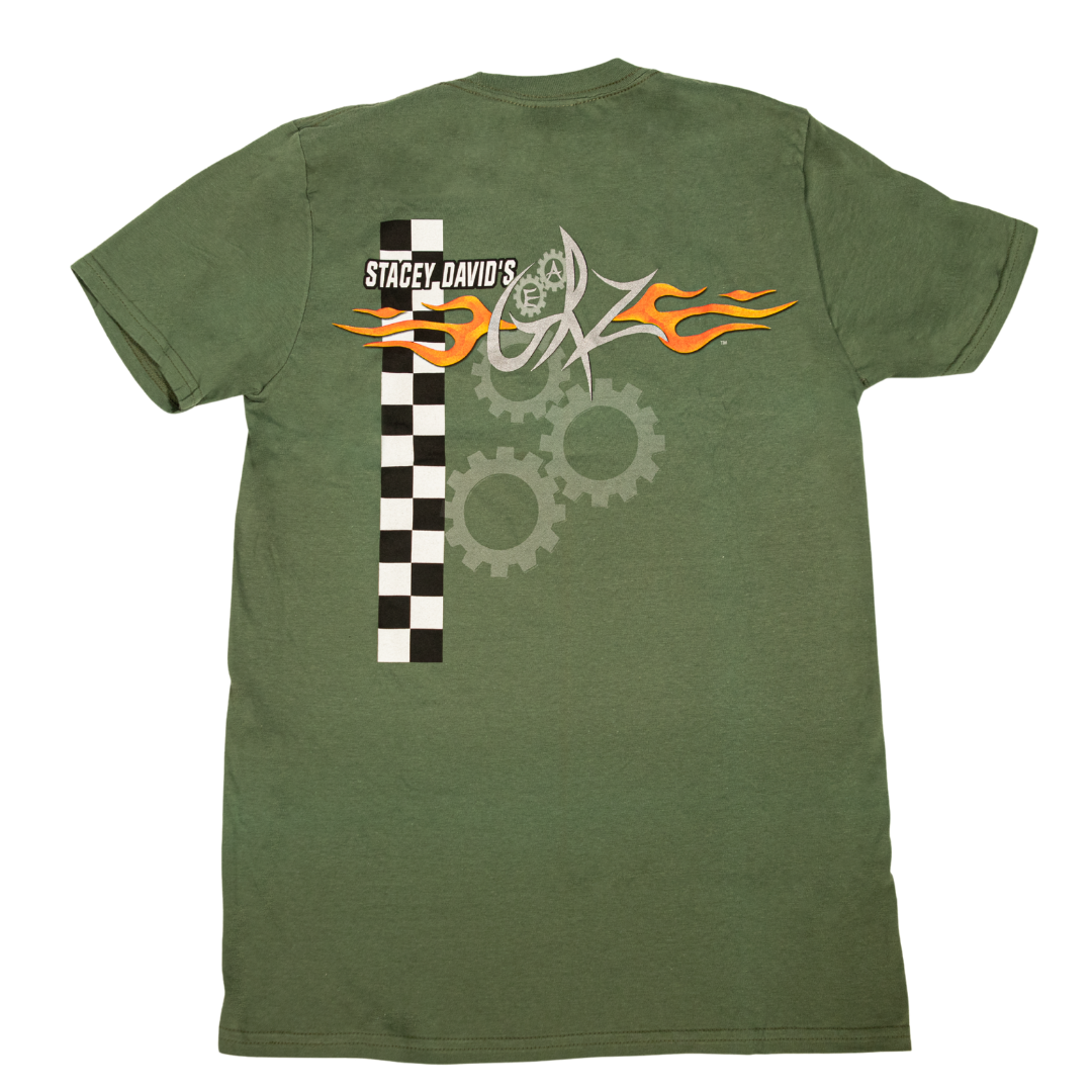 Gearz Military Green Short Sleeve T-Shirt