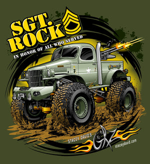Sgt. Rock Full Color Short-Sleeve T-Shirt