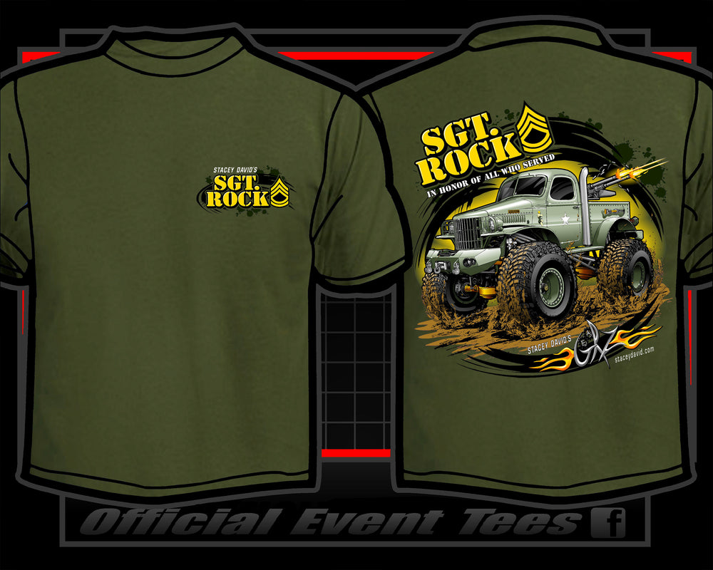 Sgt. Rock Full Color Short-Sleeve T-Shirt