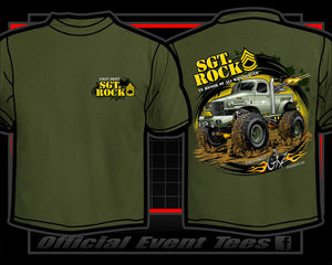 Sgt. Rock Short Sleeve T-Shirt Full Color Graphic