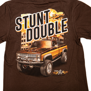Stunt Double Short Sleeve T-Shirt Full Color Graphic