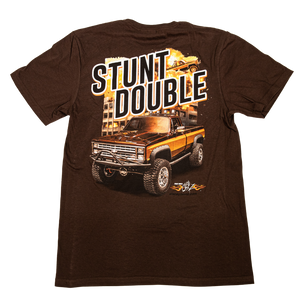 Stunt Double Short Sleeve T-Shirt Full Color Graphic