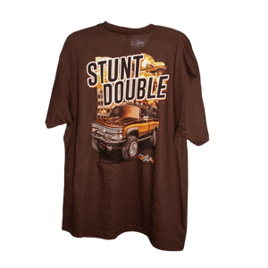 Stunt Double Short Sleeve T-Shirt Full Color Graphic