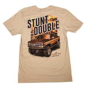 Stunt Double Short Sleeve T-Shirt Full Color Graphic