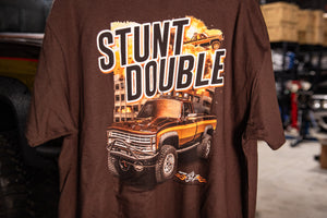 Stunt Double Short Sleeve T-Shirt Full Color Graphic