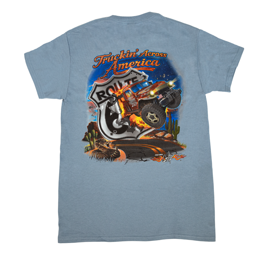 Truckin' Across America T-Shirt - Stacey David's Gearz