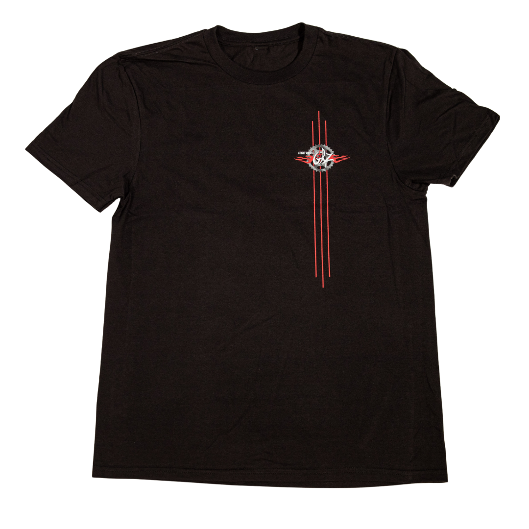 V8 Interceptor Short Sleeve T-Shirt Full Color Graphic - Stacey