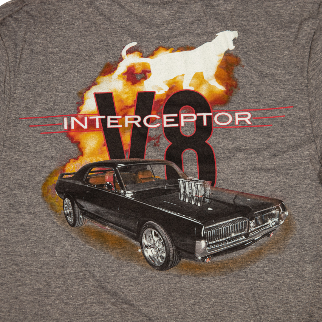 V8 Interceptor Short Sleeve T-Shirt Full Color Graphic - Stacey