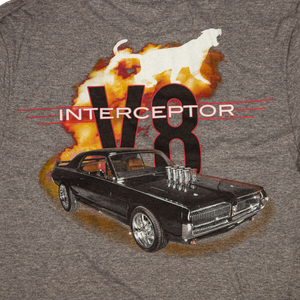 V8 Interceptor Short Sleeve T-Shirt Full Color Graphic