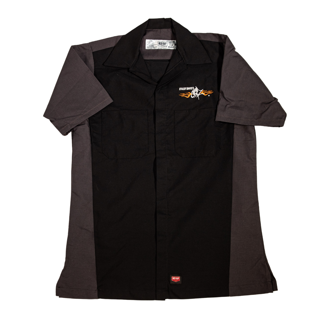 Gearz Red Kap Short Sleeve Work Shirt w/ Embroidered Logo