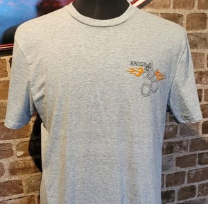 Gearz Gray Short Sleeve T-Shirt