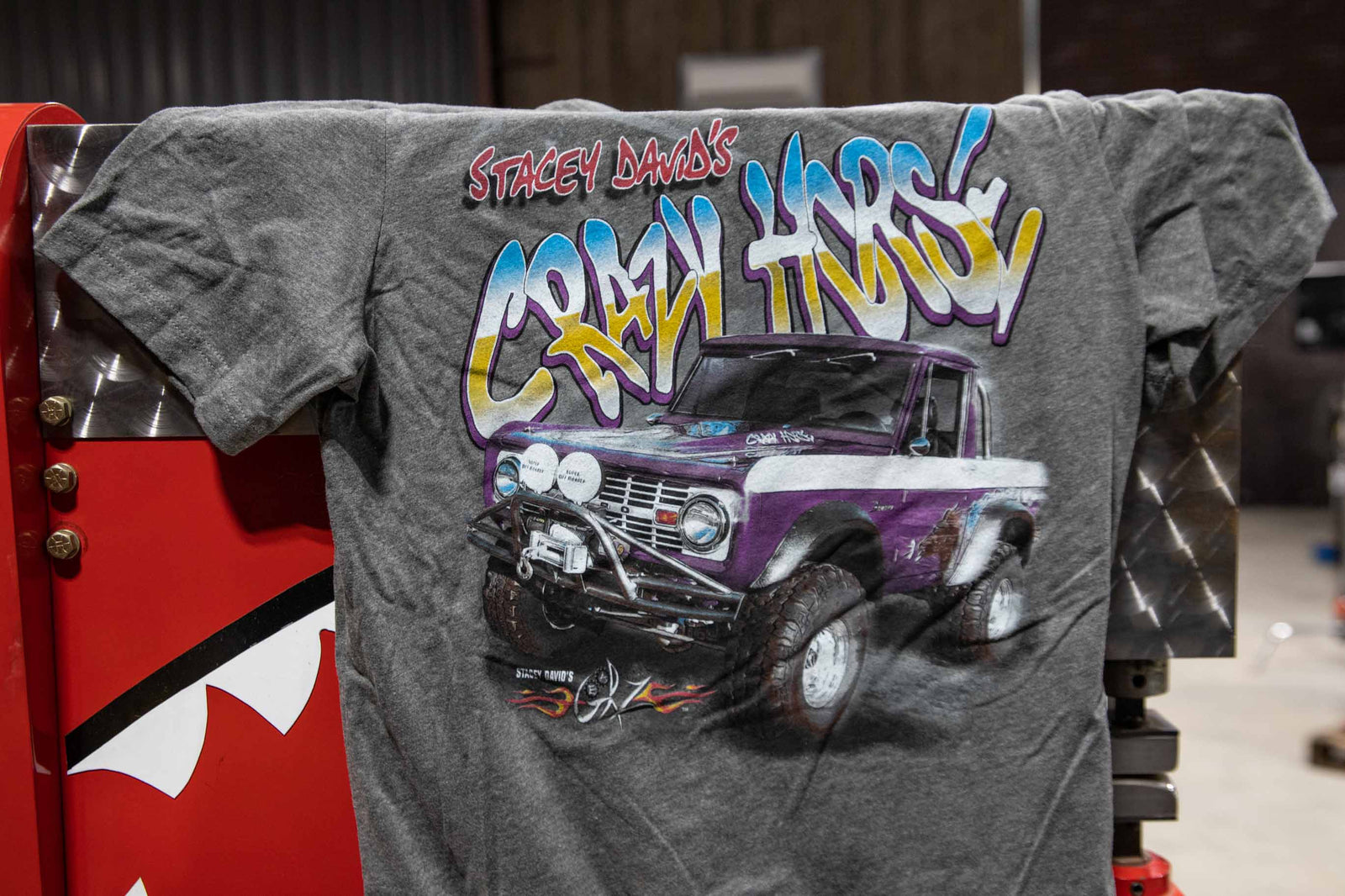 Crazy Horse Short Sleeve T-Shirt Full Color Graphic