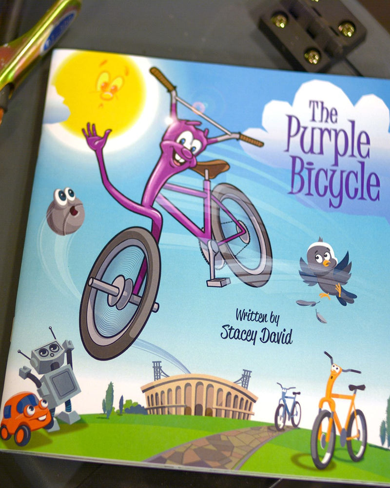 Purple Bicycle Book